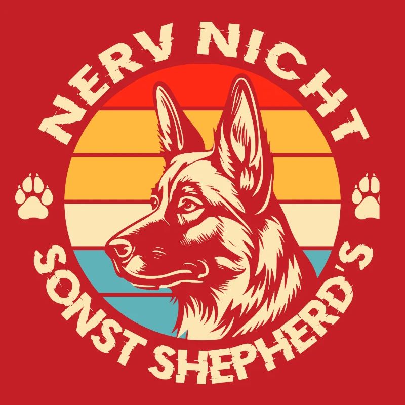 Schäferhund Geschenke Hund Herrchen Gassi