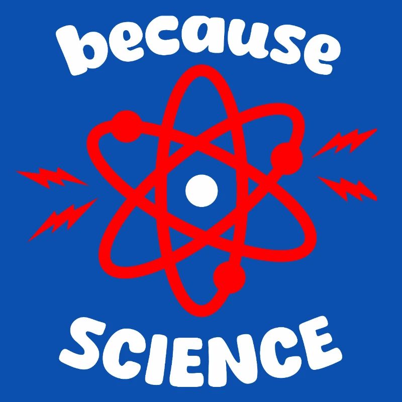Because Science Atom Red