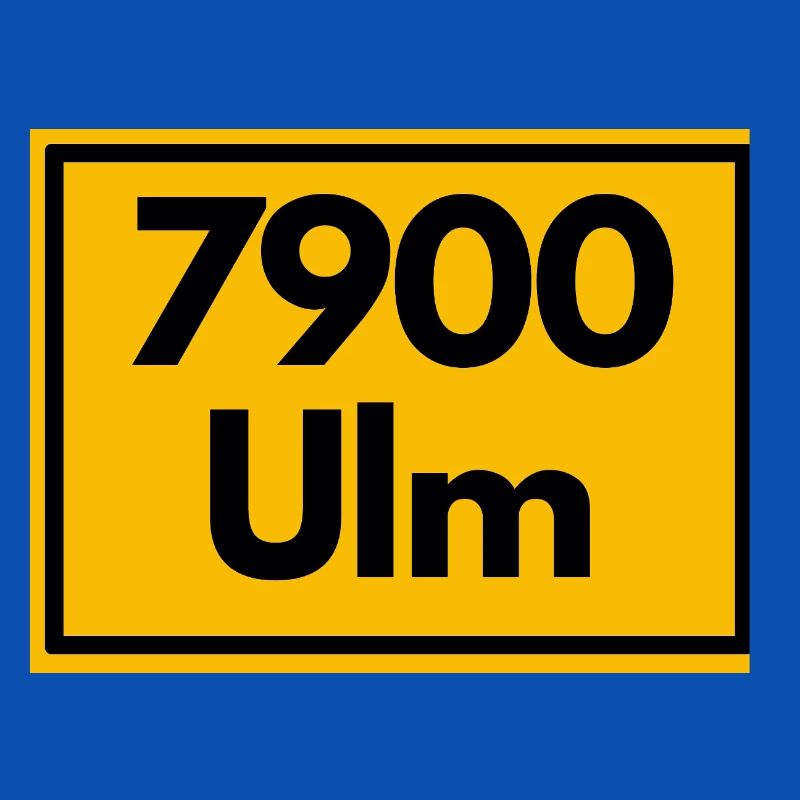 OLD POSTCODE POSTCODE RETRO 7900 ULM MÜNSTERSTADT