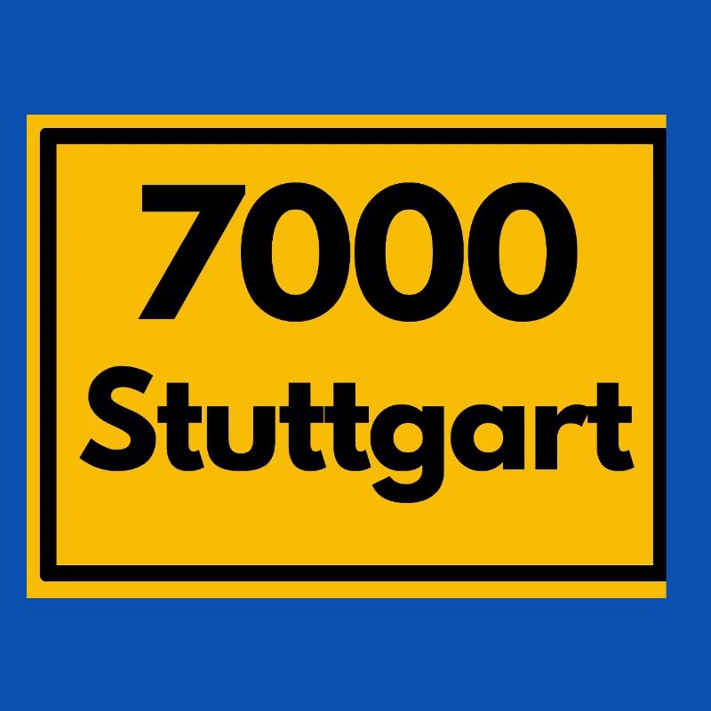 OLD POSTCODE POSTCODE RETRO 7000 STUTTGART SCHWABE