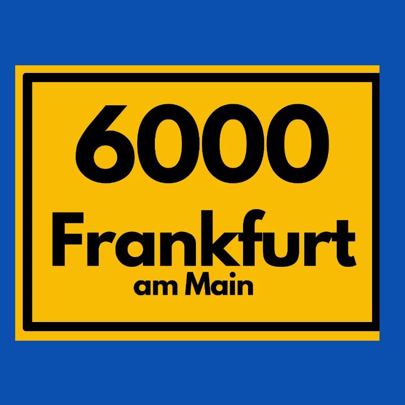 OLD POSTCODE POSTCODE RETRO 6000 FRANKFURT AM MAIN