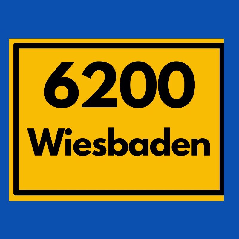 OLD POSTCODE POSTCODE RETRO 6200 WIESBADEN