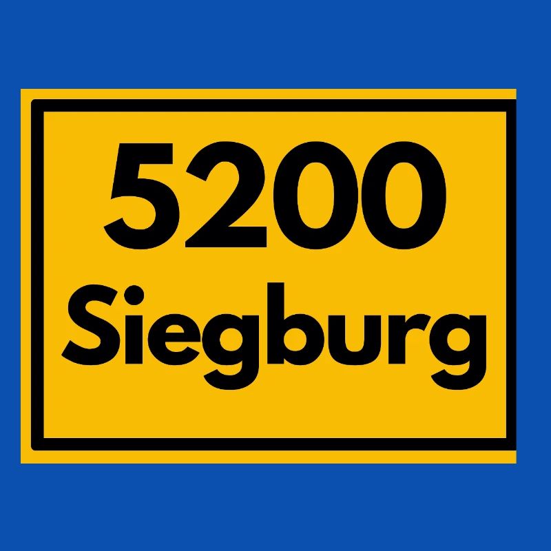 OLD POSTCODE POSTCODE RETRO SIEGBURG - RHEIN SIEG