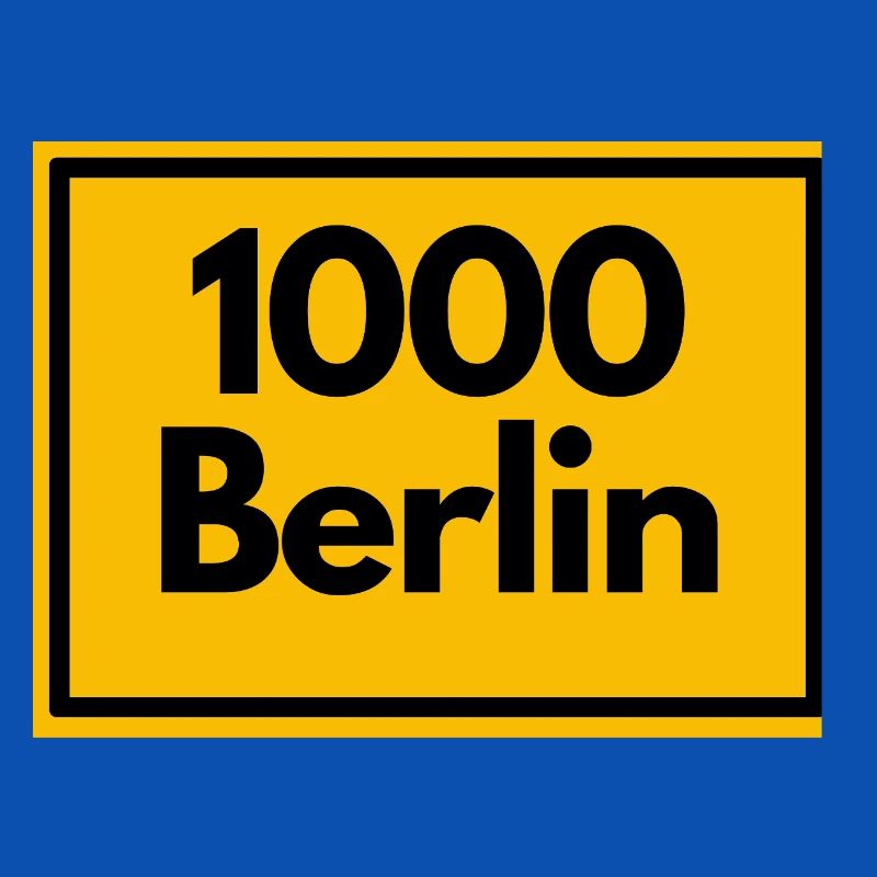 OLD POSTCODE POSTCODE RETRO 1000 BERLIN CAPITAL
