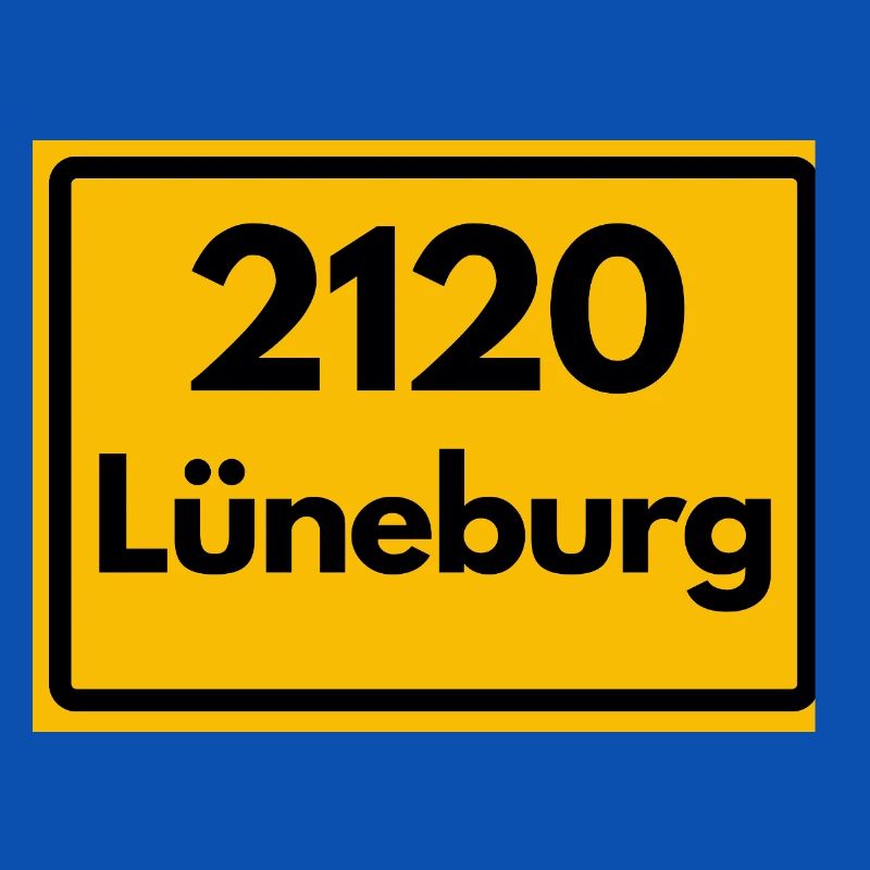 OLD POSTCODE POSTCODE RETRO 2120 LÜNEBURG - HANSE