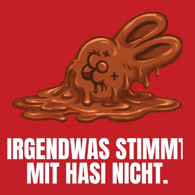 Chocolate bunny Easter