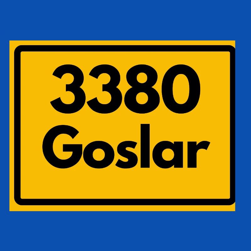 OLD POSTCODE ZIP CODE RETRO 3380 GOSLAR KAISERPFAL