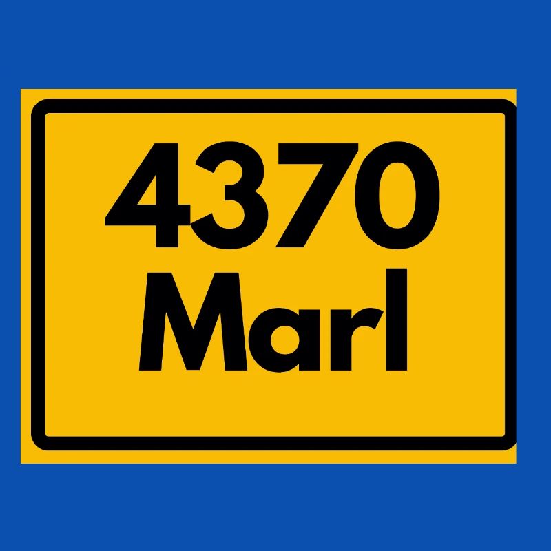 ANCIEN CODE POSTAL RETRO 4370 MARL – NRW