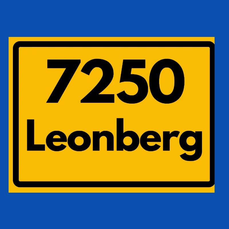OLD POSTCODE ZIP CODE RETRO 7250 LEONBERG HEIMAT