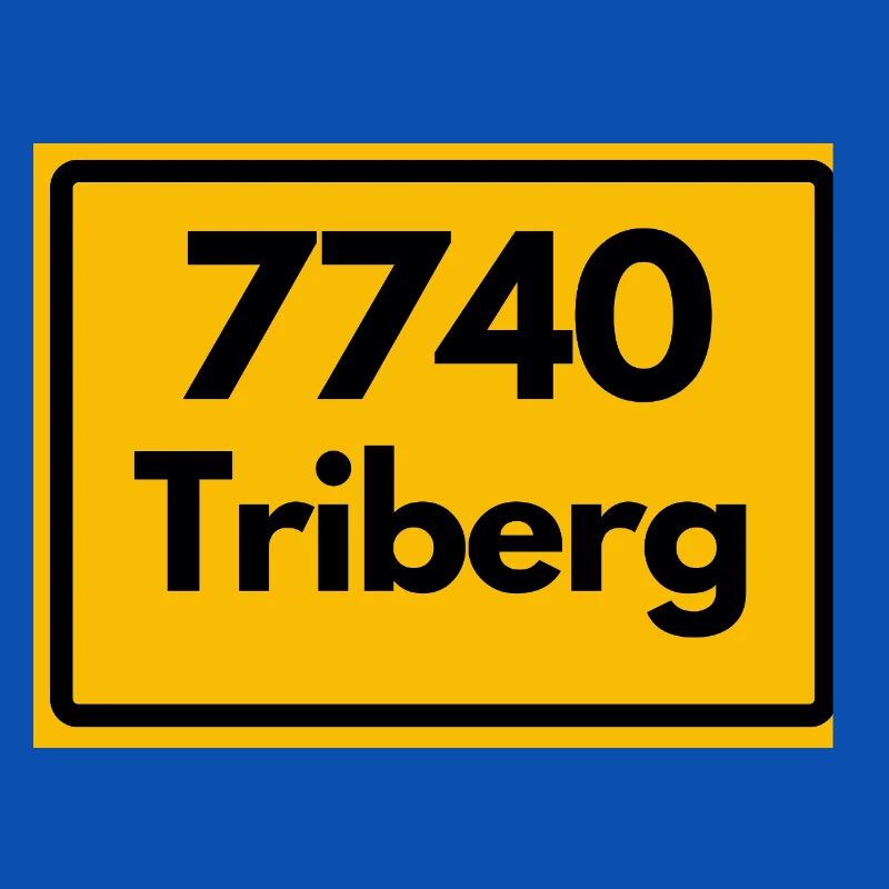 OLD POSTCODE ZIP CODE RETRO 7740 TRIBERG HEIMAT