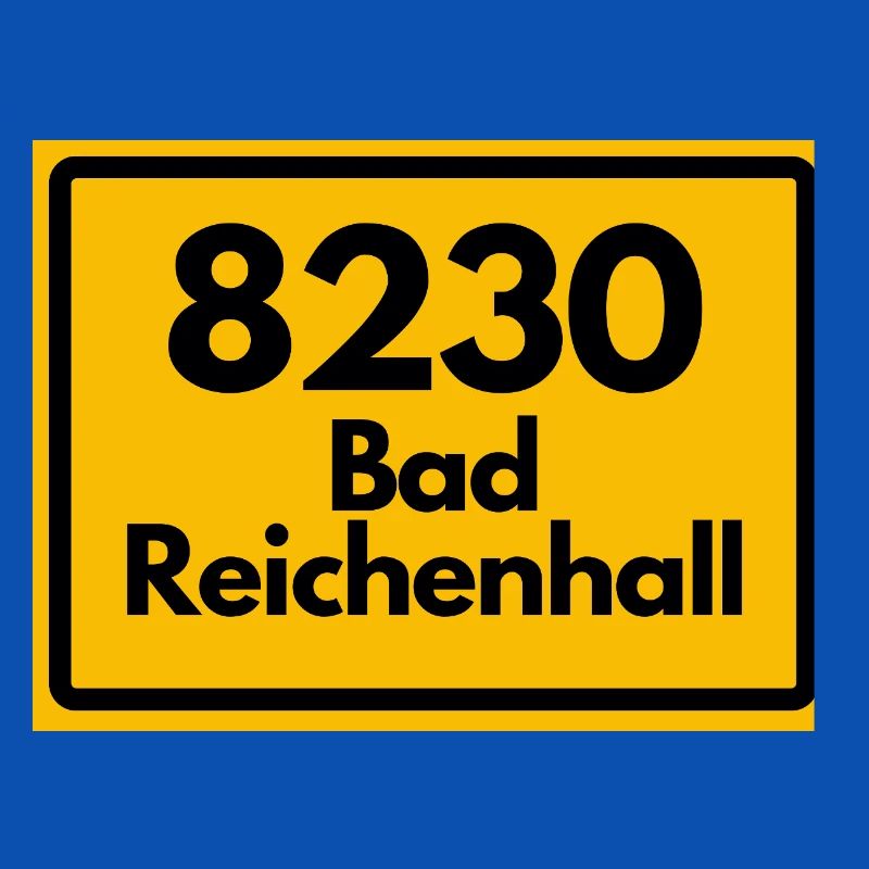 OLD POSTCODE RETRO 8230 BAD REICHENHALL HEIMA
