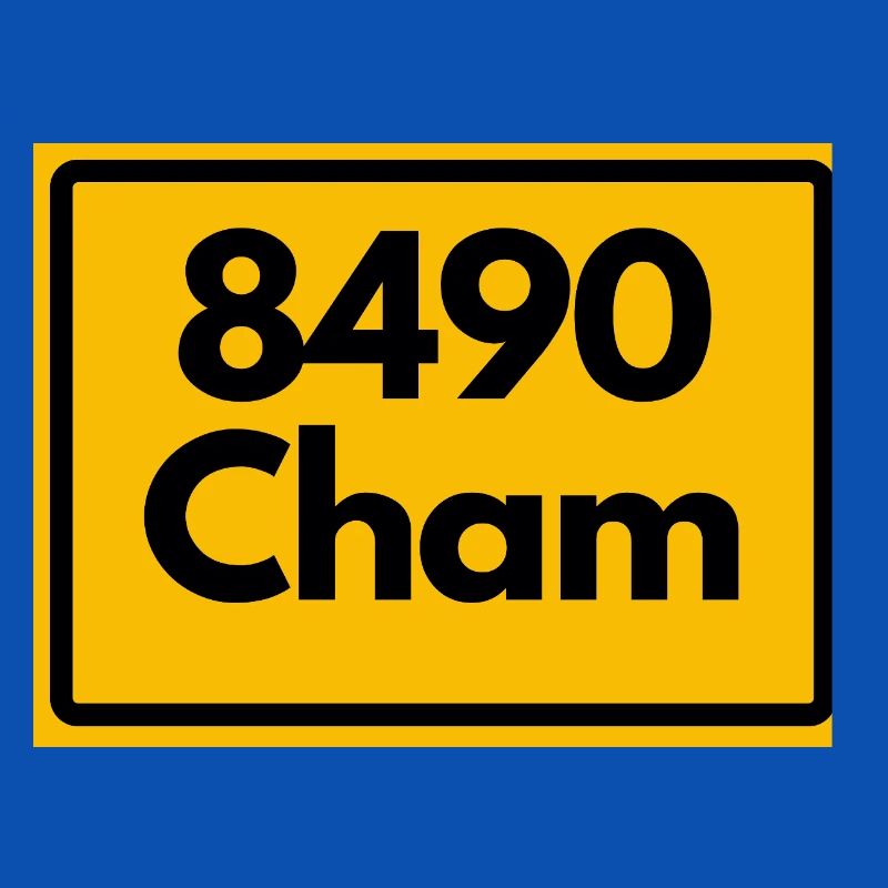 ANCIEN CODE POSTAL RETRO 8490 CHAM HEIMATSTOLZ