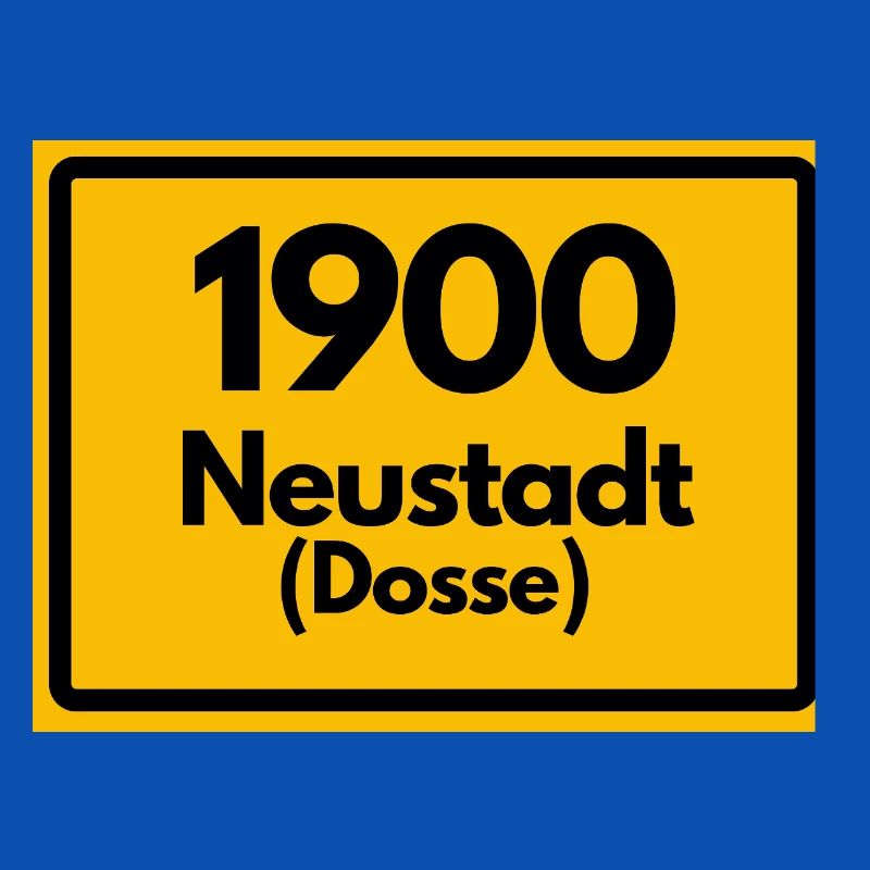 OLD POSTCODE ZIP CODE RETRO 1900 NEUSTADT DOSSE