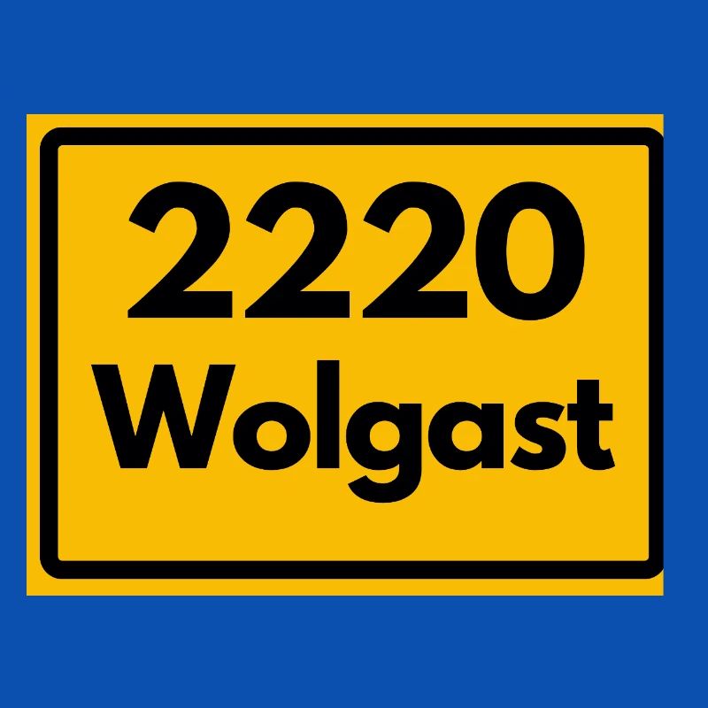 OLD POSTCODE POSTCODE RETRO 2220 WOLGAST HEIMAT