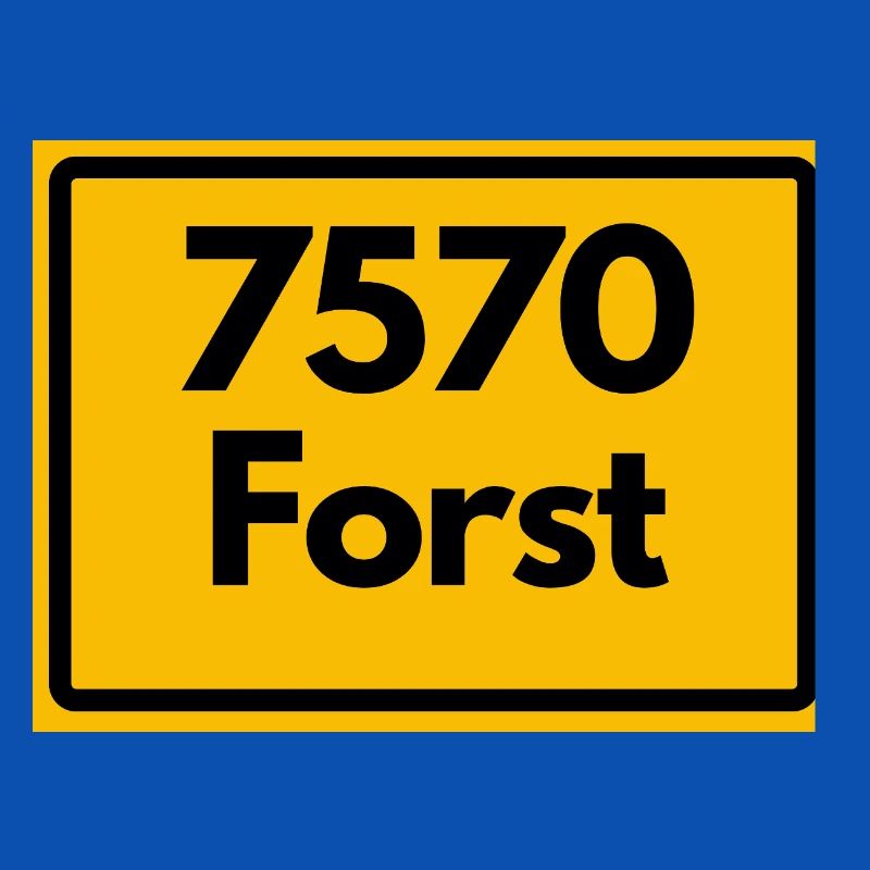 ANCIEN CODE POSTAL RETRO 7570 FORST