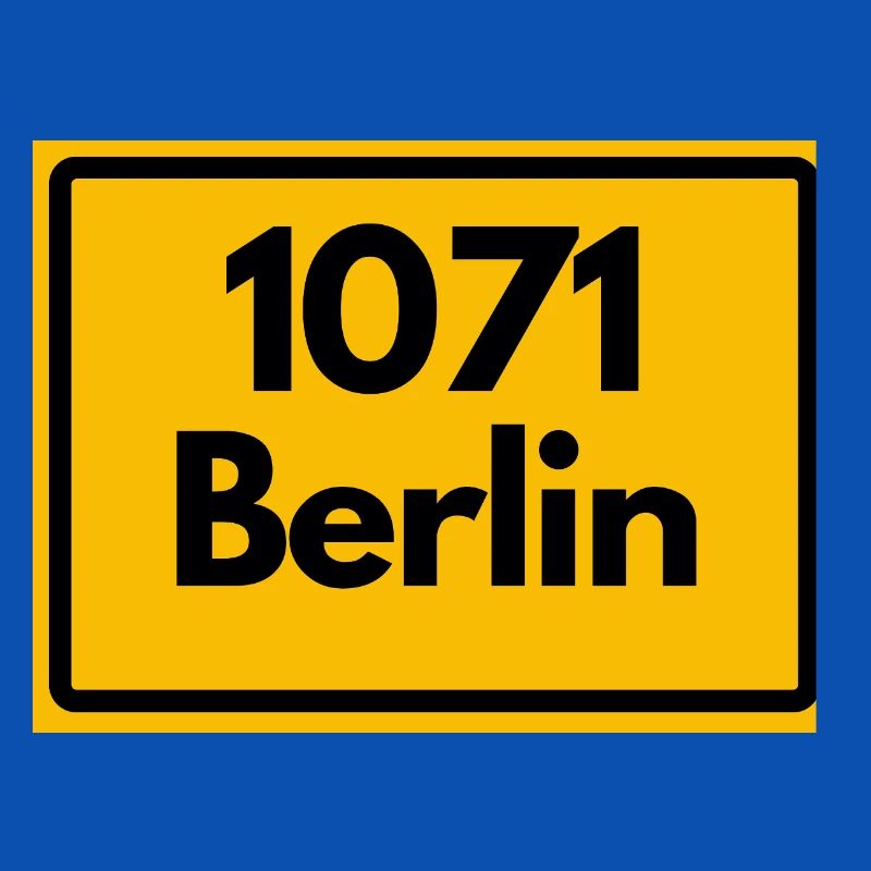 OLD POSTCODE 1071 BERLIN BERLIN OSTALGIE