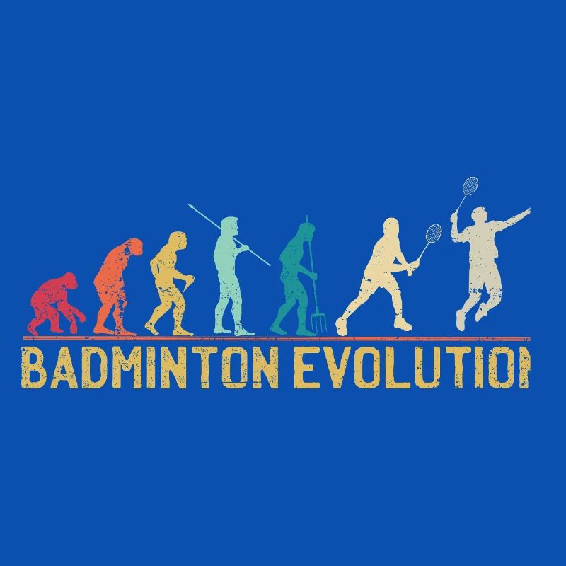 Badminton Evolution Zeitleiste Design
