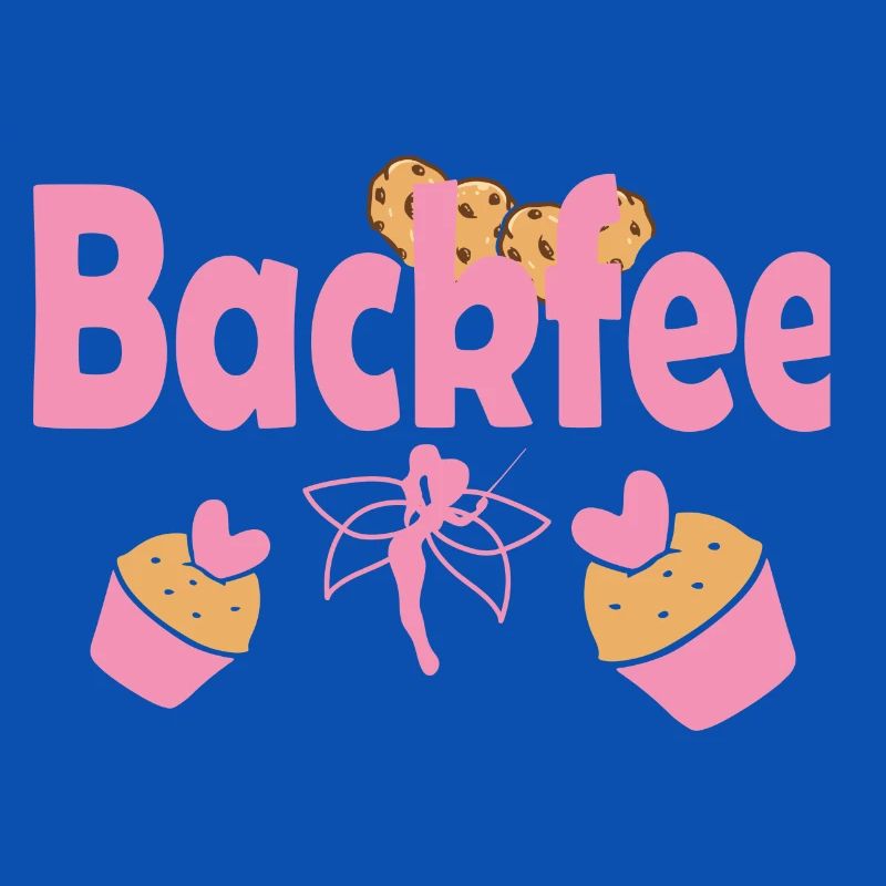 Motif de backfee avec biscuits et fée