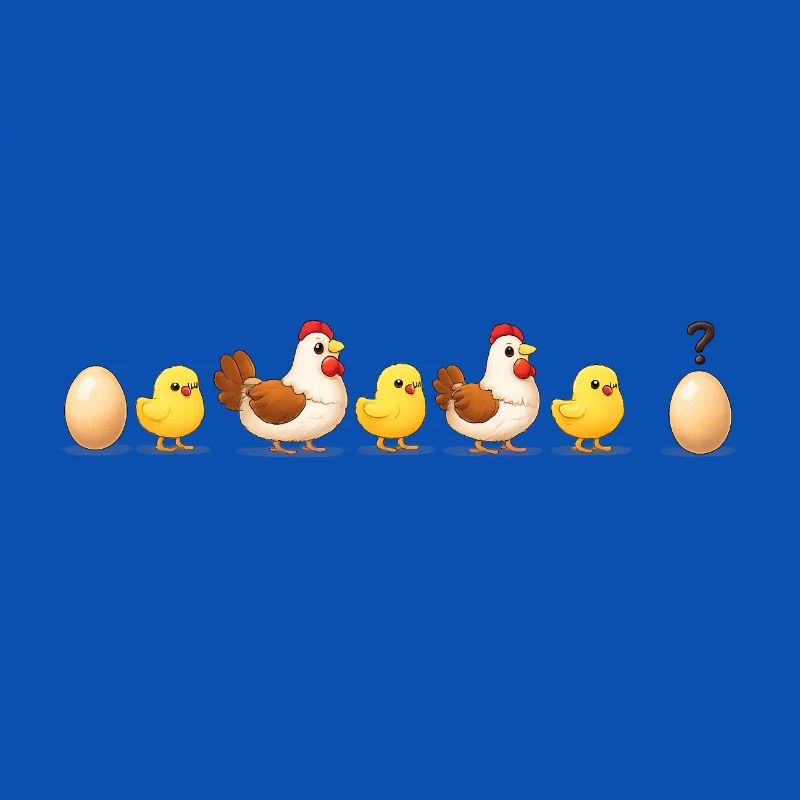 Evolution Ei-Küken-Henne-Darwin