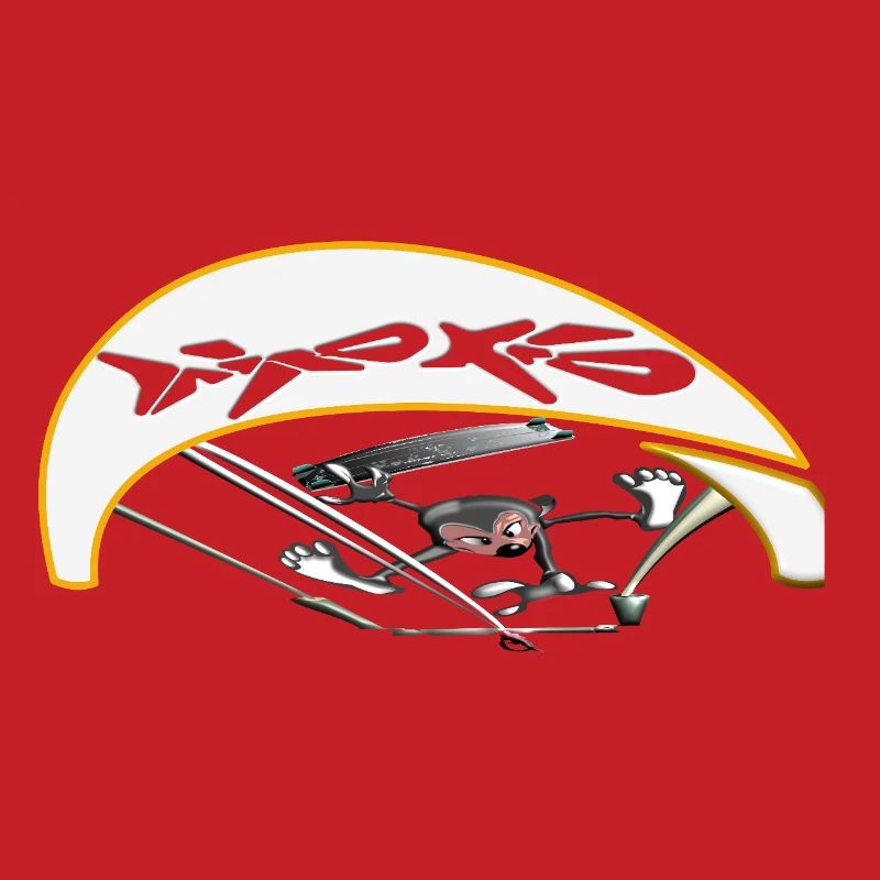 Active kiter with dynamic trajectory