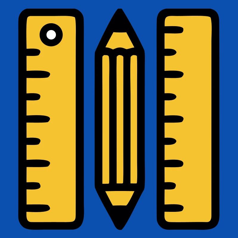 Règles-stylo dessinant l’architecture