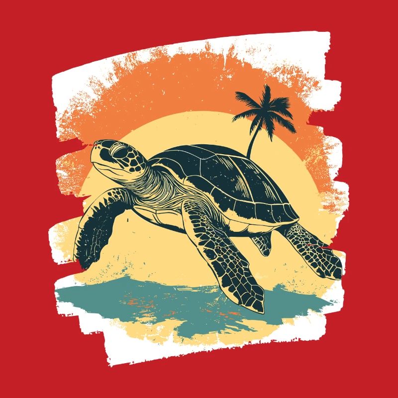 Sea Turtle Retro