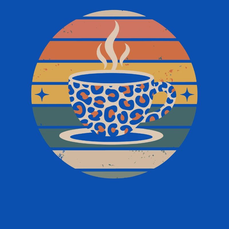 Retro Coffee Cup Coffee
