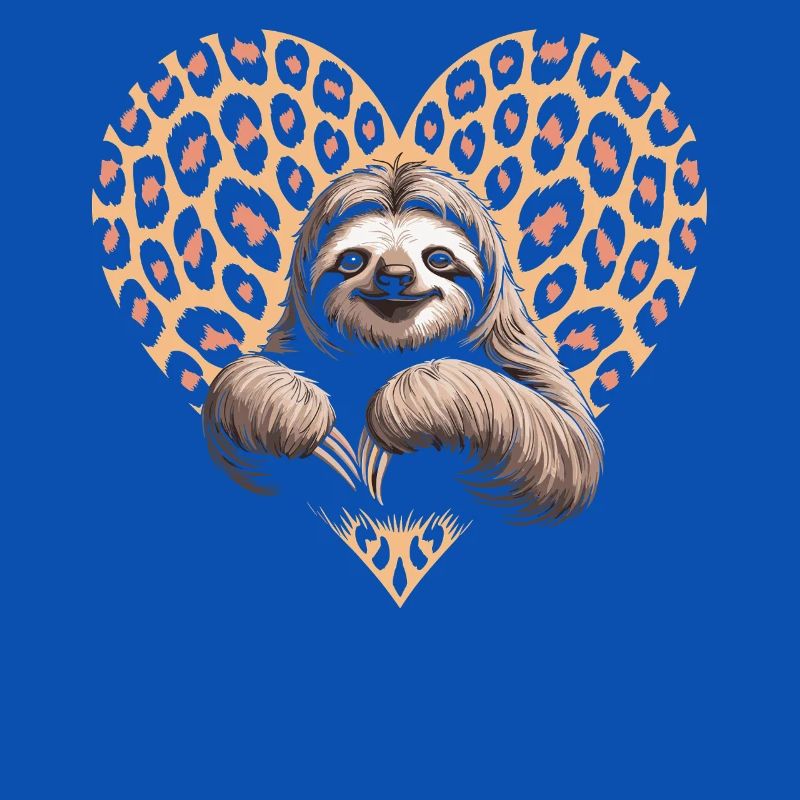 Sloth with Leo Pattern