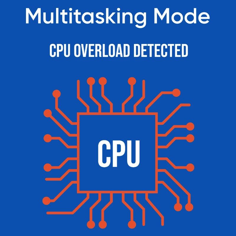 Multitasking Mode – CPU Overload Detected