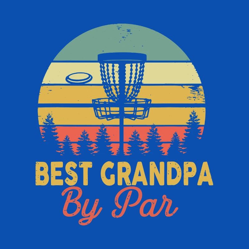 Bester Opa nach Par Disc Golf Tee