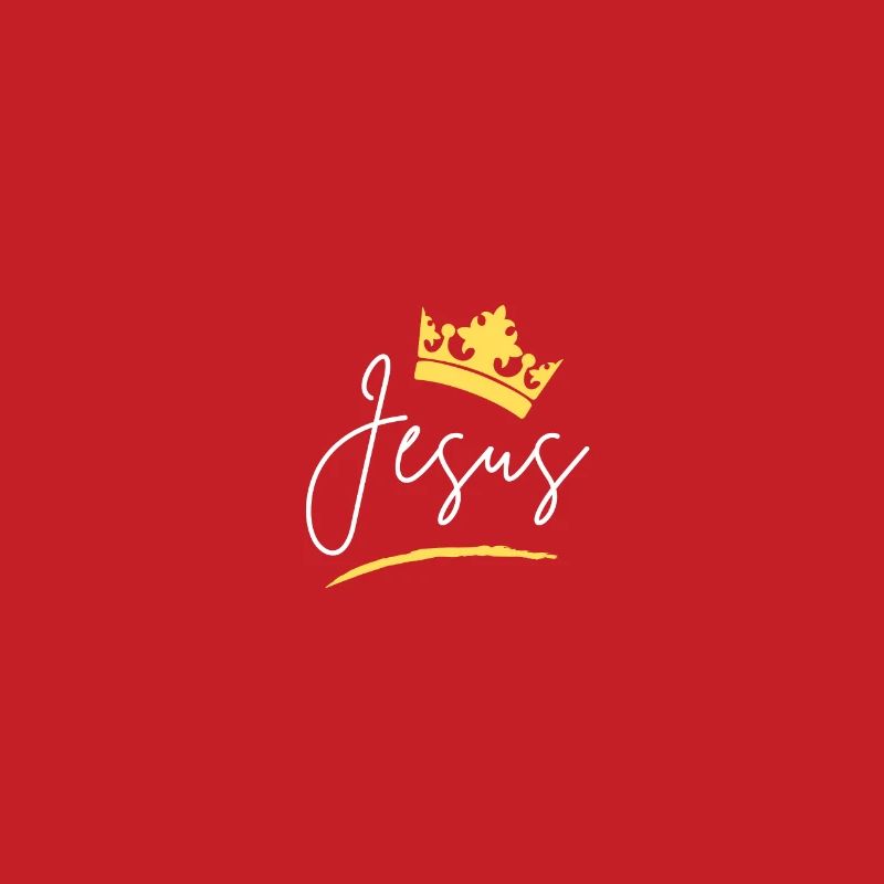 Jesus Crown Script Tee
