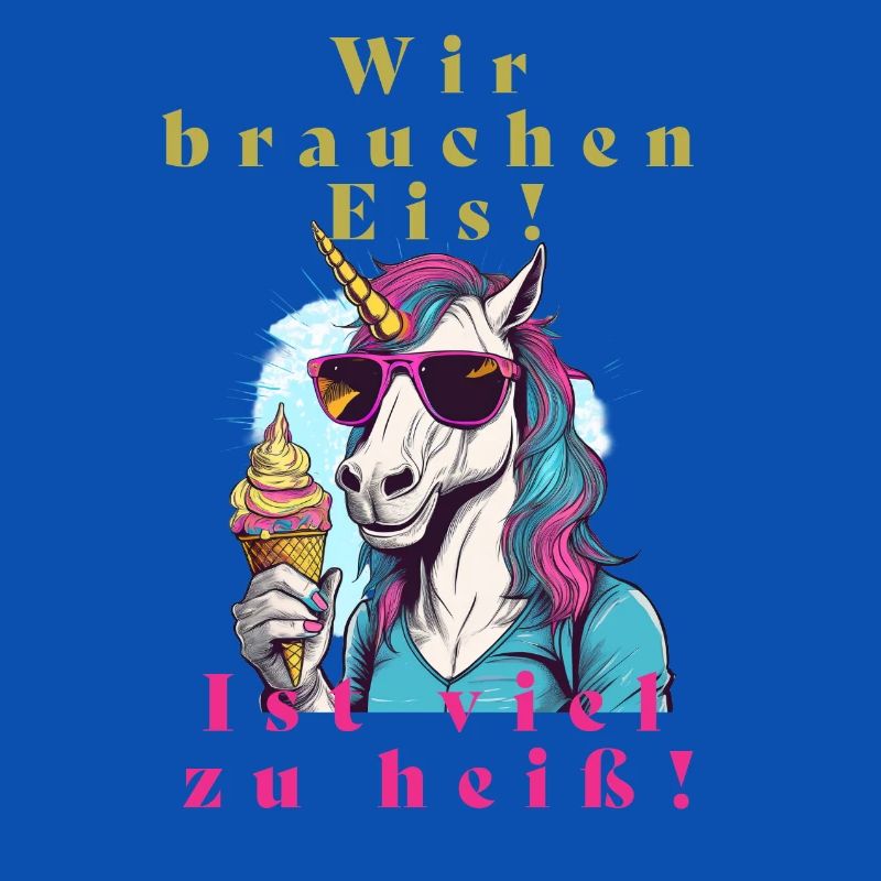 Einhorn Eis vs. Hitze