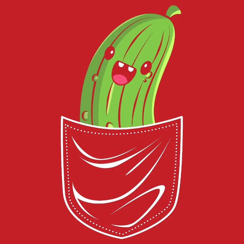 Cornichon concombre et concombre