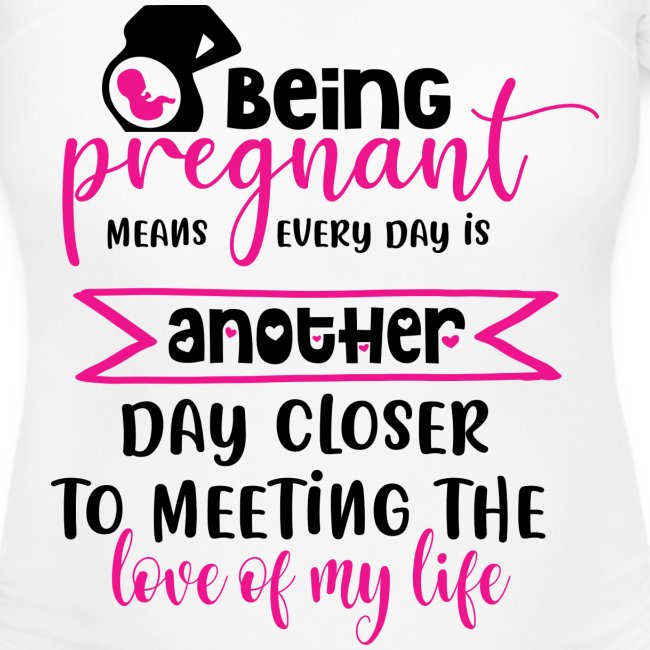Being pregnant means...