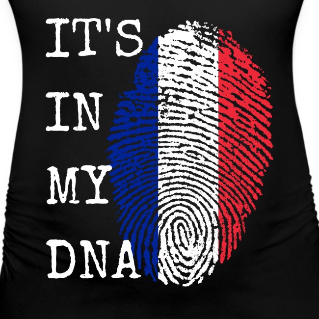 Frankreich Flagge Fingerabdruck Geschenkidee