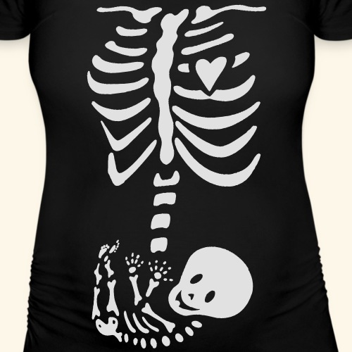 BabyBauch Skelett - Frauen Schwangerschafts-T-Shirt