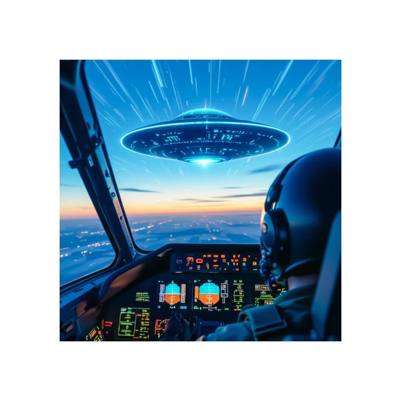 UFO Cockpit – Blick ins Unbekannte