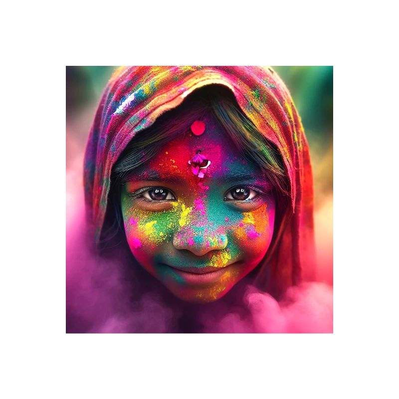 Célébrations de Holi en Inde