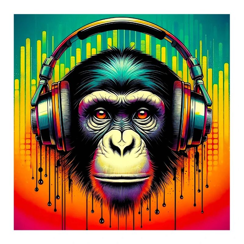 Schimpansen-Affe