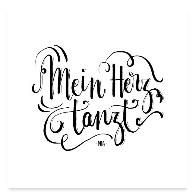 mein Herz tanzt - POSTER