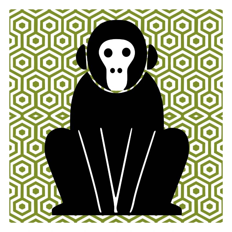 Affiches et stickers BLACK MONKEY