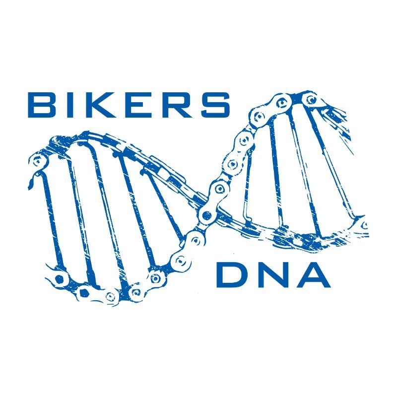Bikers DNA Bicycle Gift