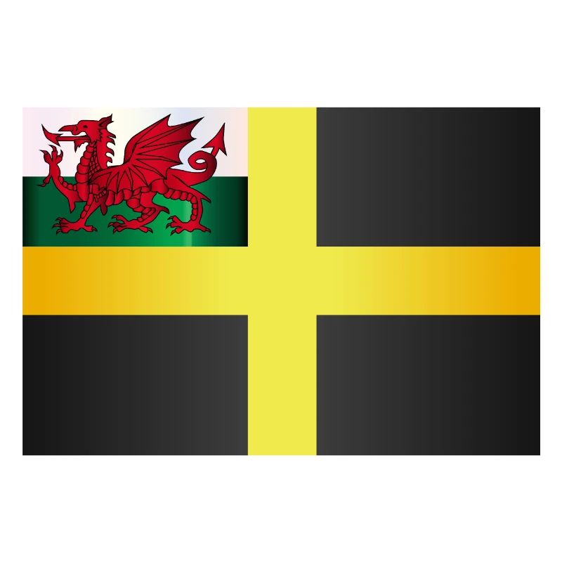 Drapeau de Saint David du Pays de Galles