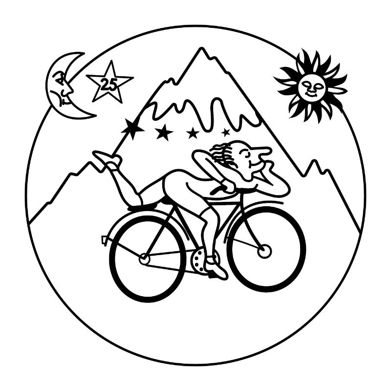 Albert Hofmann LSD 1943 Circle Noir & Blanc