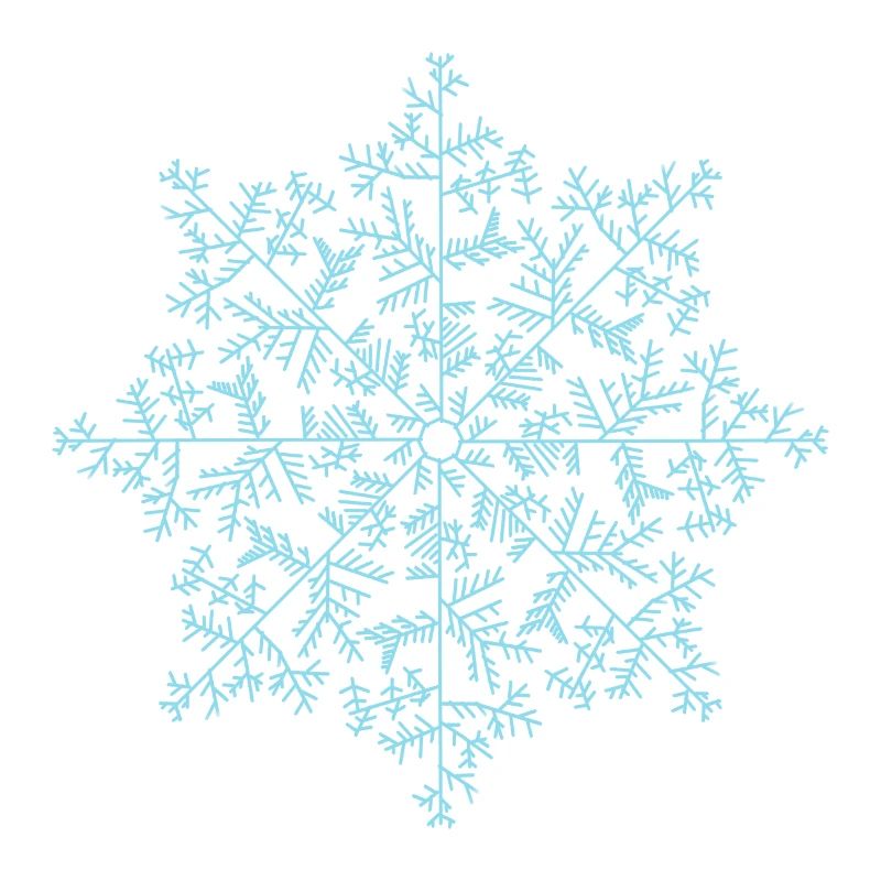 Pull d'hiver unique dessiné par flocon de neige