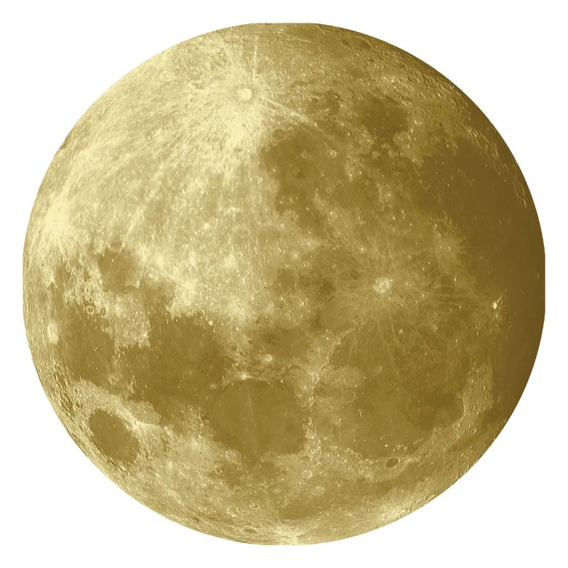 Lune dans l’or