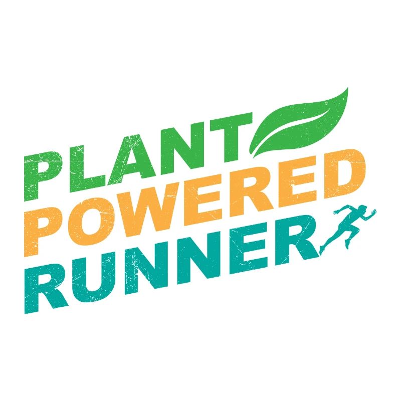Plant Powered Runner Jogger Funny Gift Idea