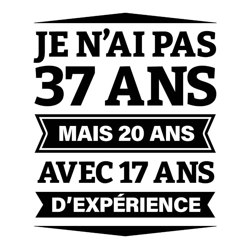 ANNIVERSAIRE 37 ANS AVEC 17 D'EXPÉRIENCE