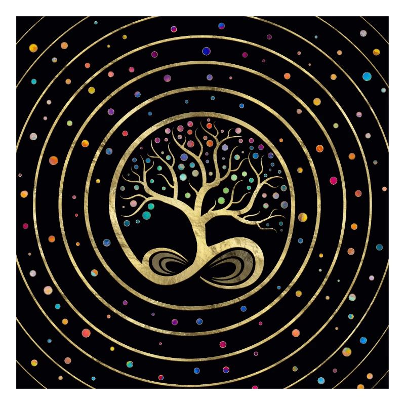 Baum des Lebens - Unendlichkeit Spirale