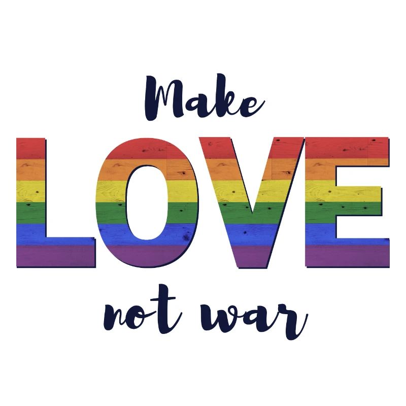 Make Love Not War Pride 2021 edition